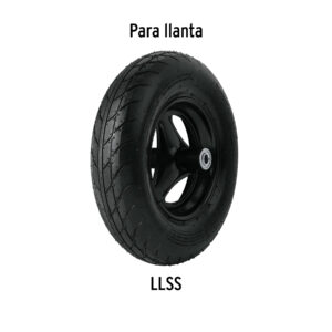 Llanta neumática rodada lisa 16', sin cámara, TRUPER - Imagen 5