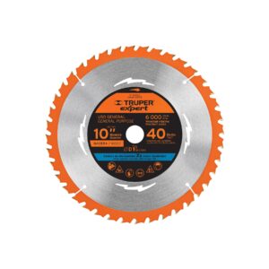 Disco sierra 10' para madera, 40 dientes centro 1', EXPERT