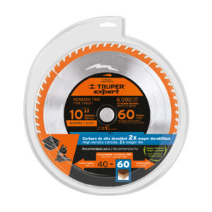 Disco sierra 10' para madera, 60 dientes centro 1', EXPERT - Imagen 4