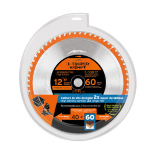 Disco sierra 12' para madera, 60 dientes centro 1', EXPERT - Imagen 4