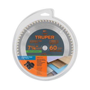 Disco sierra 7-1/4' multimaterial, 60 dientes centro 5/8' - Imagen 4