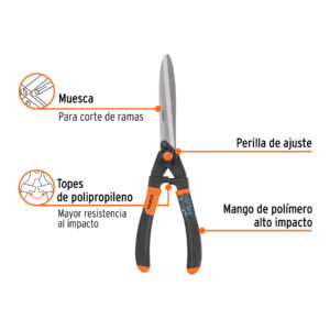 Alternative view of Tijera para poda 49 cm, mangos Comfort Grip, TRUPER