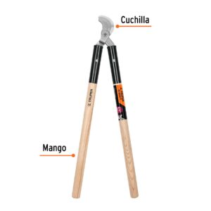 Alternative view of Tijera para ramas 80cm,uso rudo,mgos de madera,TRUPER EXPERT