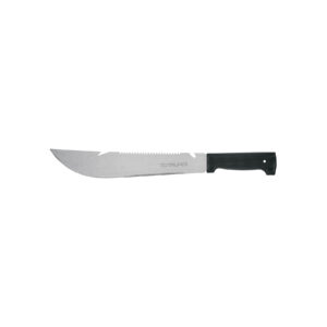 Machete rambo 12', cacha inyectada negra, con funda, TRUPER