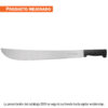 Machete estándar 18' cacha negra inyectada, en bolsa, TRUPER