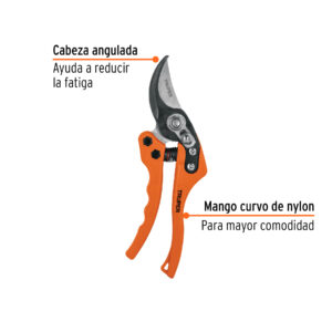 Alternative view of Tijera para poda 8' de nylon con cuchillas acero SK5, TRUPER