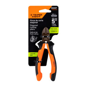 Pinza corte diagonal 5' alta palanca, Comfort Grip, EXPERT - Imagen 4