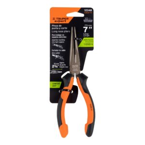 Pinza punta y corte 7' mango Comfort Grip, TRUPER EXPERT - Imagen 4
