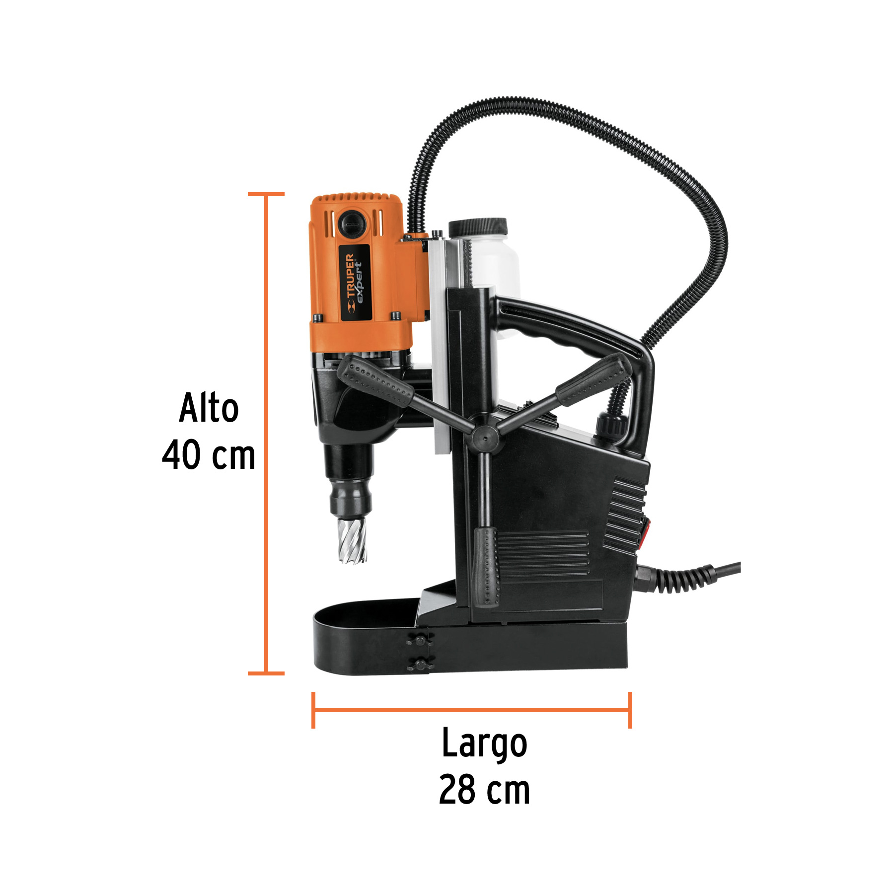 Taladro magnético 1-3/8', 1200W, TRUPER EXPERT - Imagen 3