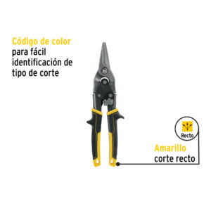 Alternative view of Tijera de aviación 10' corte recto, TRUPER