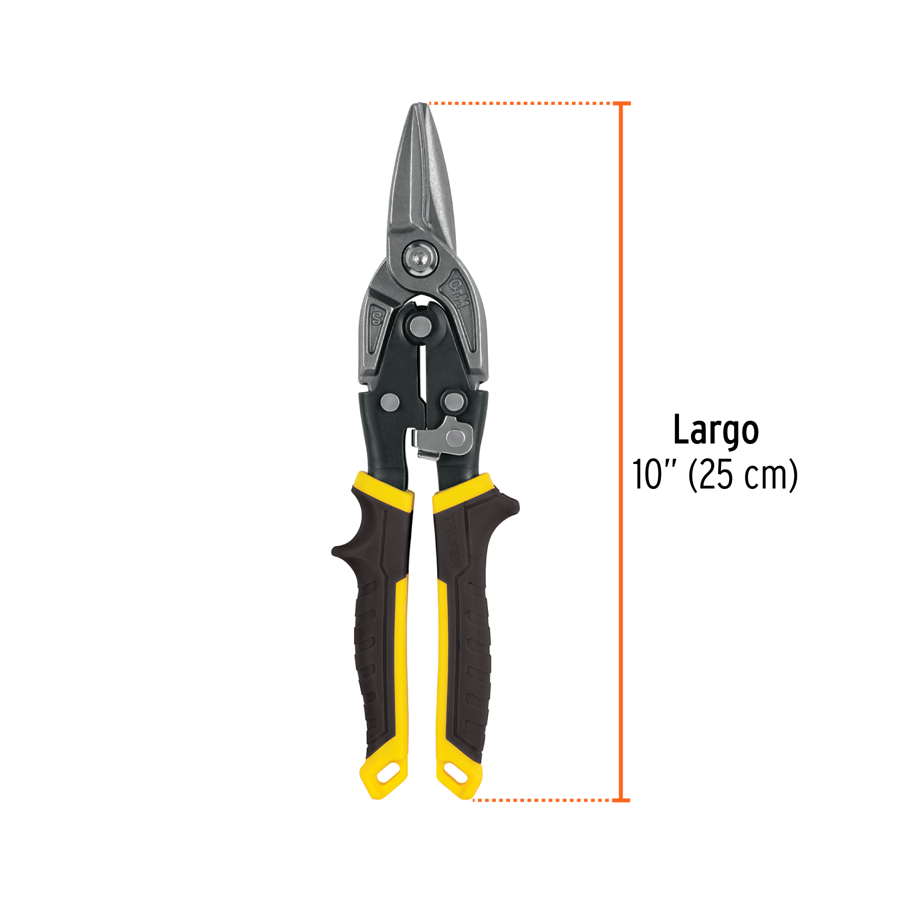 Tijera de aviación 10' corte recto, TRUPER EXPERT - Imagen 3
