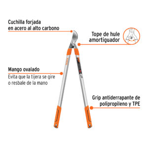 Alternative view of Tijera para ramas 74 cm, mangos de aluminio, TRUPER EXPERT