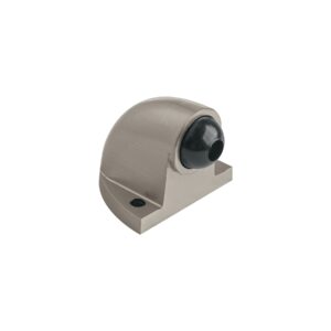 Tope tipo codo para puerta, níquel satín, HERMEX