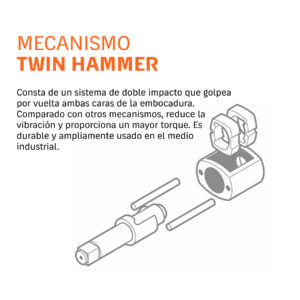 Llave (pistola) de impacto neumática 1", industrial, TRUPER - Imagen 5