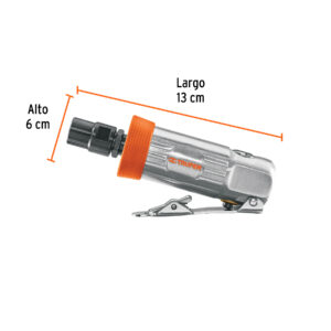 Rectificador neumático 1/4' recto, TRUPER - Imagen 3