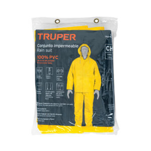 Conjunto impermeable doble capa, talla CH, TRUPER - Imagen 3