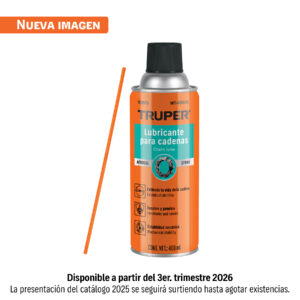Lubricante de cadenas en aerosol 400 ml, TRUPER