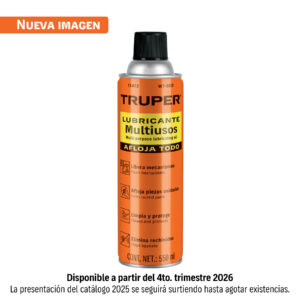 Lubricante multiusos en aerosol, 550ml (19oz), TRUPER